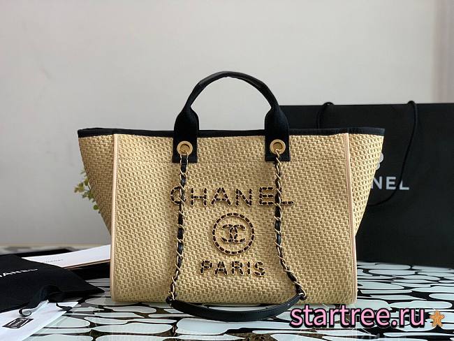 Chanel Large Deauville Shopping Bag- A66941 - 38cm - 1