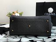 Chanel Large Deauville Shopping Bag Black - A66941 - 38cm - 2