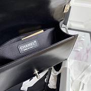 Chanel Calfskin Chain Around Black Boy Bag - A67086 - 15x25x9cm - 3