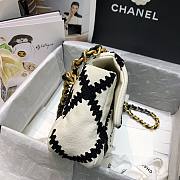 Chanel 19 Calfskin Crochet Flap Bag- AS1160 - 26cm - 2