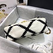 Chanel 19 Calfskin Crochet Flap Bag- AS1160 - 26cm - 6