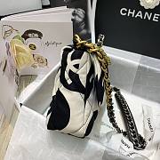 Chanel 19 CC Fabric Bag - AS1161 - 26 x 16 x 9 cm - 5