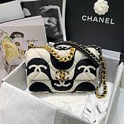 Chanel 19 CC Fabric Bag - AS1161 - 26 x 16 x 9 cm - 3