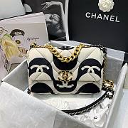 Chanel 19 CC Fabric Bag - AS1161 - 26 x 16 x 9 cm - 1
