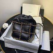 Chanel Large Lambskin Drawstring Bag- AS2252 - 15x20x15cm - 2