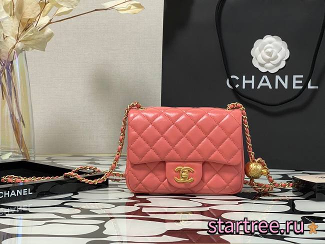 Chanel Lambskin Flap Bag - AS1786 - 17cm - 1