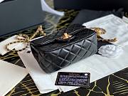 Chanel Lambskin Flap Bag Black - AS1786 - 17cm - 4