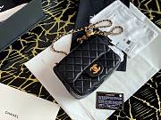 Chanel Lambskin Flap Bag Black - AS1786 - 17cm - 5