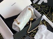 Chanel Lambskin Flap Bag White - AS1786 - 17cm - 2