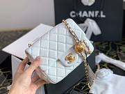 Chanel Lambskin Flap Bag White - AS1786 - 17cm - 5