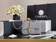 Chanel Lambskin Flap Bag Cornflower - AS1786 - 17cm - 6