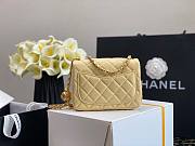 Chanel Lambskin Flap Bag Yellow - AS1786 - 17cm - 6