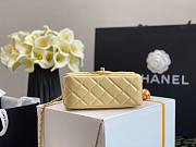 Chanel Lambskin Flap Bag Yellow - AS1786 - 17cm - 5