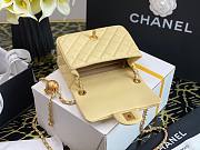 Chanel Lambskin Flap Bag Yellow - AS1786 - 17cm - 2