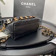 Chanel Small CC Wrapped Strap Bag Black- AS2479 - 13 × 19 × 7 cm - 6