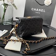 Chanel Small CC Wrapped Strap Bag Black- AS2479 - 13 × 19 × 7 cm - 4