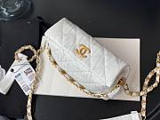 Chanel Small CC Wrapped Strap Bag White- AS2479 - 13 × 19 × 7 cm - 5