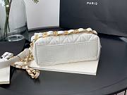 Chanel Small CC Wrapped Strap Bag White- AS2479 - 13 × 19 × 7 cm - 6