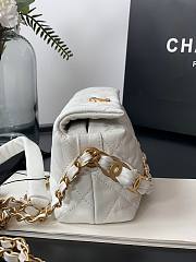 Chanel Small CC Wrapped Strap Bag White- AS2479 - 13 × 19 × 7 cm - 2