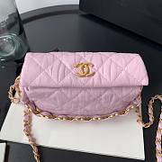 Chanel Small CC Wrapped Strap Bag Pink - AS2479 - 13 × 19 × 7 cm - 1