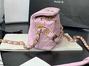 Chanel Small CC Wrapped Strap Bag Pink - AS2479 - 13 × 19 × 7 cm - 5