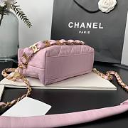 Chanel Small CC Wrapped Strap Bag Pink - AS2479 - 13 × 19 × 7 cm - 2