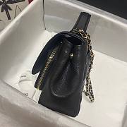 Chanel Mini Flap Bag Black Gold-Tone Metal - A93749 - 19x7x14cm - 6