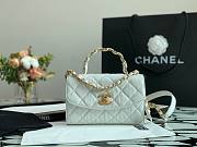 Chanel Small CC Wrapped Handle Bag- AS2478 - 22.5x15x9cm - 1
