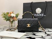 Chanel Small CC Wrapped Handle Bag Black- AS2478 - 22.5x15x9cm - 1