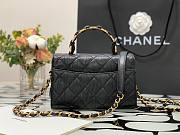 Chanel Small CC Wrapped Handle Bag Black- AS2478 - 22.5x15x9cm - 2