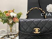 Chanel Small CC Wrapped Handle Bag Black- AS2478 - 22.5x15x9cm - 6