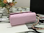 Chanel Small CC Wrapped Handle Bag Pink- AS2478 - 22.5x15x9cm - 3