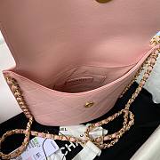 Chanel Small Hobo Gold-Tone Metal Pink - AS2542 - 23x25.5x8cm - 4