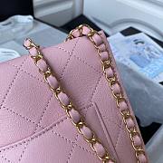 Chanel Small Hobo Gold-Tone Metal Pink - AS2542 - 23x25.5x8cm - 3