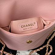 Chanel Small Hobo Gold-Tone Metal Pink - AS2542 - 23x25.5x8cm - 2