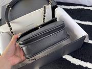 Chanel Mini Round Messenger Bag Black - AS2465 - 17cm - 6