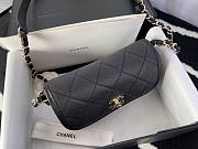 Chanel Mini Round Messenger Bag Black - AS2465 - 17cm - 2