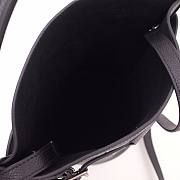 Celine Big Bag Nano Bucket In Supple Grained Calfskin Black- 21x15x15cm  - 4
