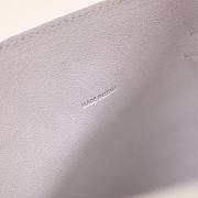 Celine Nano Bucket Bag In Supple Grained Calfskin White- 21x15x15cm  - 6