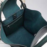 Celine Supple Grained Calfskin Small Big Bag Anthracite Green - 24x26x22cm - 4