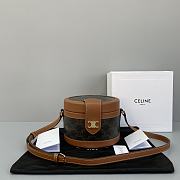 Celine Medium Tambour Bag Tan - 17x12x17cm - 1