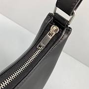 Celine Ava Bag In Smooth Calfskin With Celine Print Black - 25x14x7cm - 2