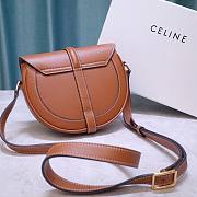 Celine Small Besace 16 In Natural Calfskin Tan - 19x16x4cm - 5