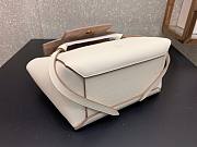 Celine Nano Belt Bag In Grained Calfskin White - 20x20x10cm - 2