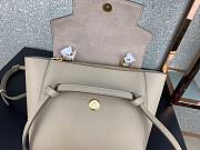 Celine Nano Belt Bag In Grained Calfskin Beige - 20x20x10cm - 6