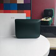 Celine Classic Bag In Box Calfskin Dark Green - 24x18x07cm - 2