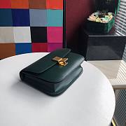 Celine Classic Bag In Box Calfskin Dark Green - 24x18x07cm - 5