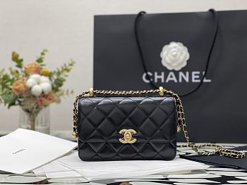 Chanel Wallet on Chain Calfskin & Gold-Tone Metal Red - AP2289 - 12.3x19.2x3.5cm