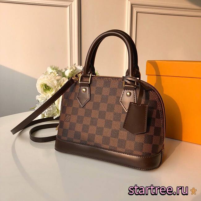 Louis Vuitton Damier Alma BB- N41221 - 25x19x12cm - 1