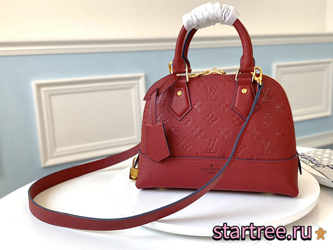 Louis Vuitton Neo Alma BB Handbag Red - M44829 - 25x18x12cm - 1